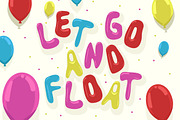 Bouncy Balloon - Balloon Font, a Font by PutraCetol Studio (Thumbnail 5 of 5)