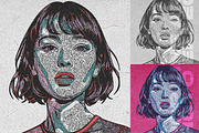 Pop Line Art Photo Effects, an Action Add-On by Amorjesu.com (Thumbnail 8 of 43)