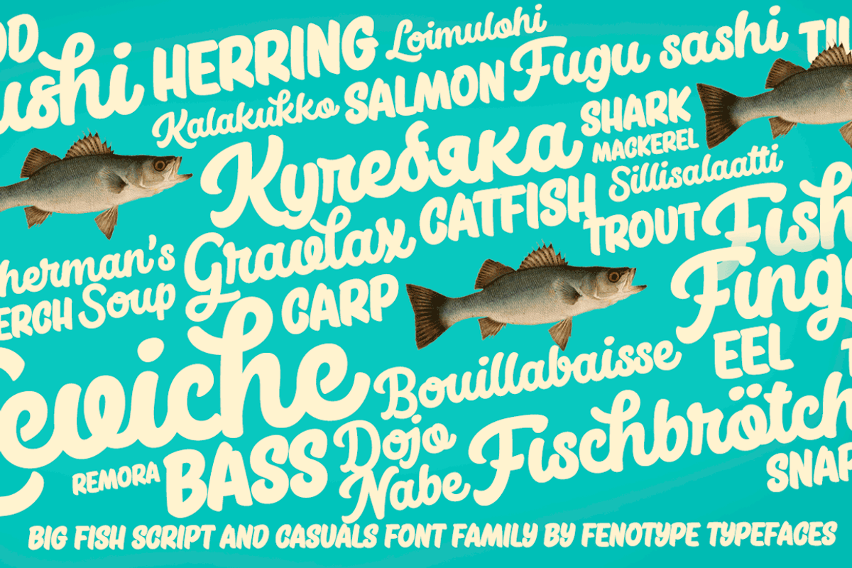 Big Fish Script + Caps + Extras preview 6