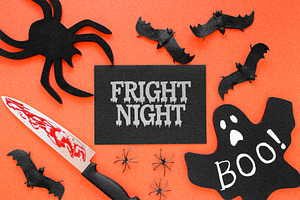 Monster Night Spooky Halloween Font