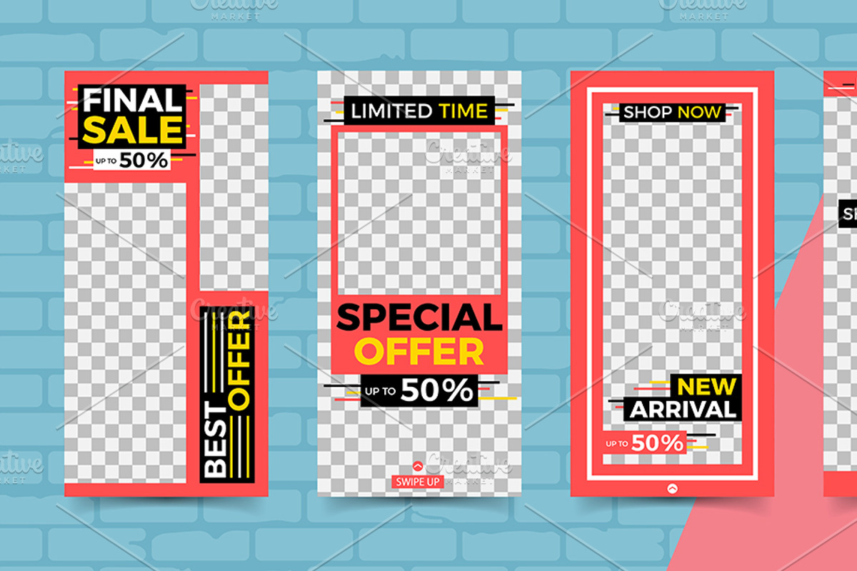 Instagram Stories Templates, a Decorative Illustration by TAlex (Photo 4 of 6)