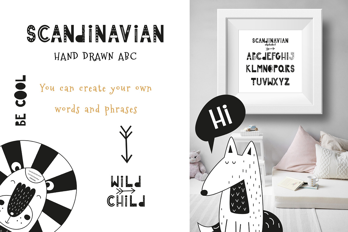 Nursery Art Scandinavian Animals, an Animal Illustration by Nursery Art (Photo 11 of 12)