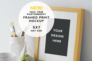 Artist Series Framed Print Mockup #7