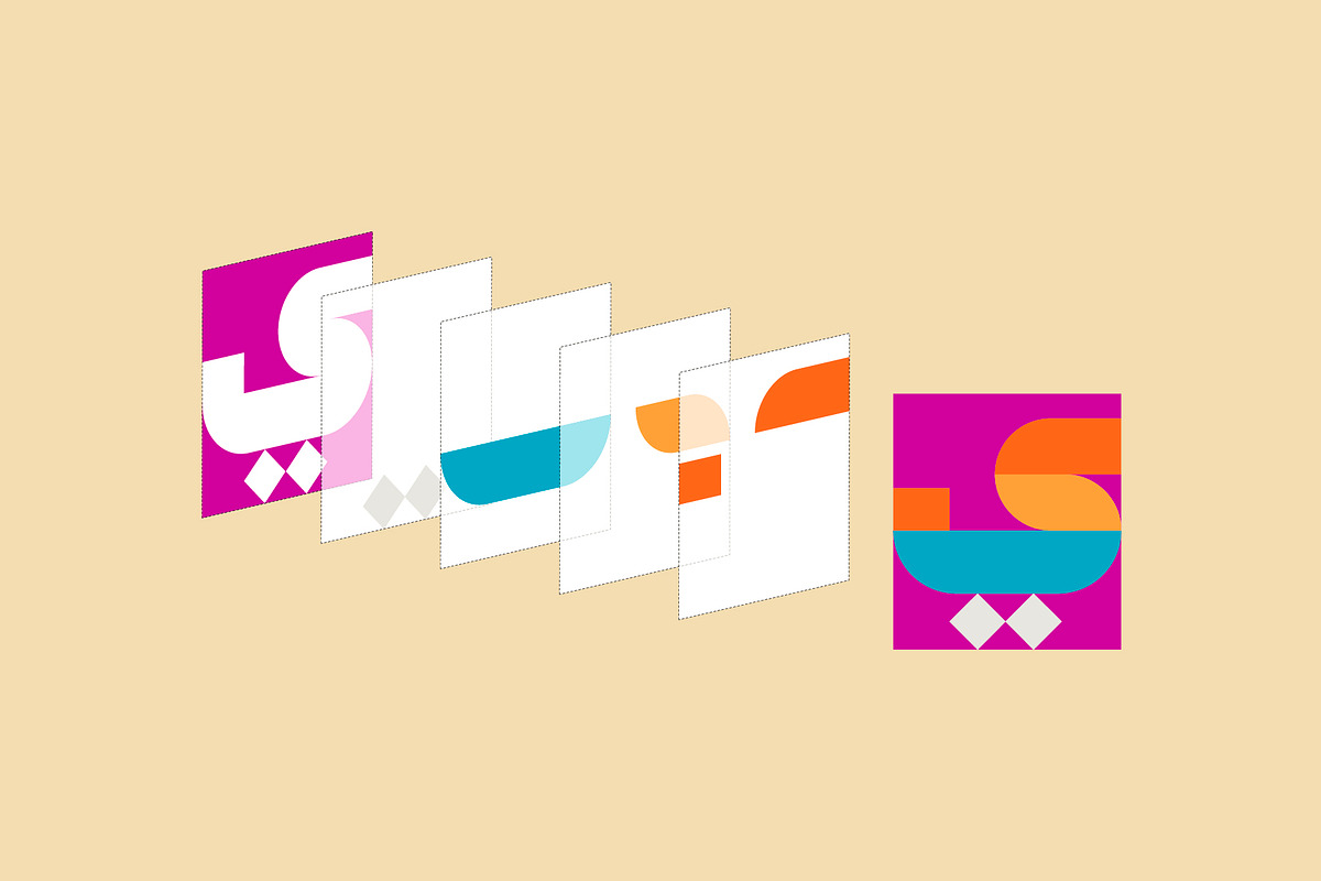 Tajazob - Arabic Color Font, a Script Font by Mostafa El Abasiry (Photo 5 of 19)