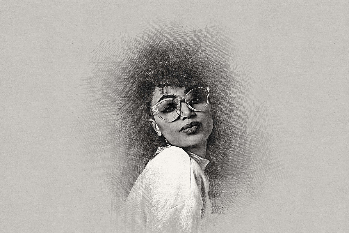Sketch Art Editable Photo Effect, an Action Add-On by Photoshop Action (Photo 16 of 16)