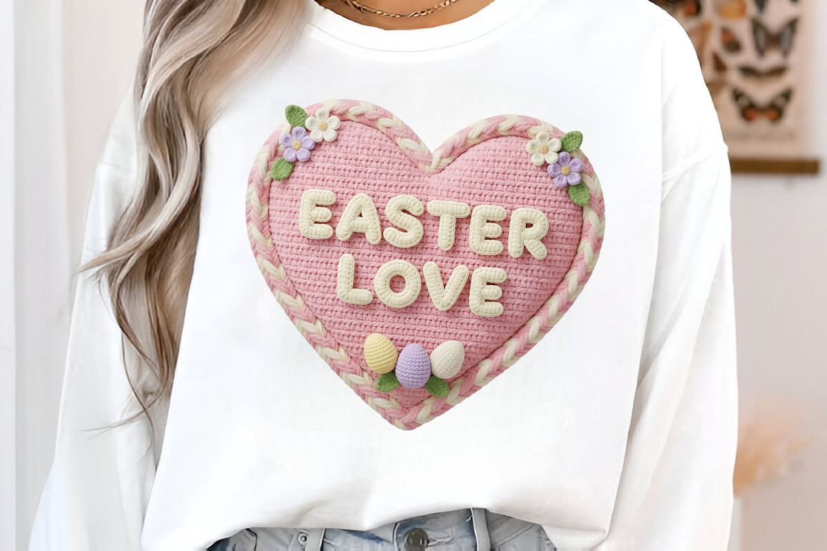 Easter Faux Yarn Clipart, an Illustration by SinaCreation (Photo 8 of 11)