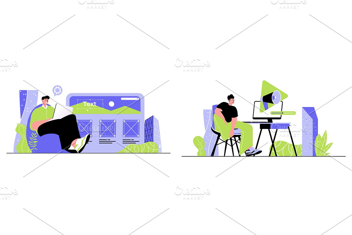 30 Creative Concept Illustrations, a Person Illustration by alexdndz (Photo 9 of 9)