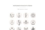 Instagram Highlight Story Templates., a Social Media Template by Olya Creative (Thumbnail 2 of 4)