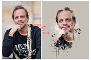 Canvas Artistic Portrait Effects, an Action Add-On by MRI STUDIO (Thumbnail 5 of 15)