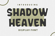 Shadow Heaven, a Handwritten Font by Fourteen Letter (Thumbnail 1 of 5)