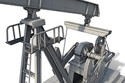 Oil Pump Jack, an Object 3D Model by Tedi Permana (Thumbnail 12 of 13)