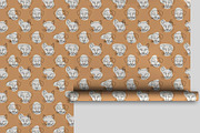 One-Line Minimalist face Patterns, a Pattern Graphic by one-touch (Thumbnail 15 of 18)