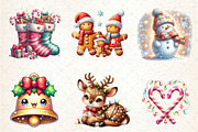 Cute christmas sublimation PNG, an Illustration by CreationArt (Thumbnail 3 of 5)