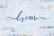 Dream Script with Swashes, a Script Font by Beck McCormick (Thumbnail 11 of 11)