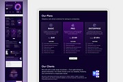 SAAS, Startup & Technology Website, a Wix Template by Kitteeh (Thumbnail 6 of 20)