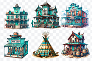Western Cowgirl Sublimation Bundle, a Decorative Illustration by Bubble Pixel (Thumbnail 4 of 10)