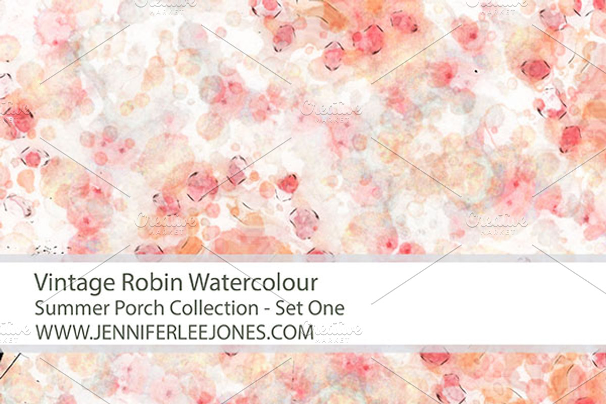Vintage Robin Watercolour, a Food Illustration by Jennifer Lee Jones (Photo 3 of 5)