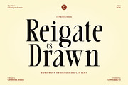 CS Reigate Drawn, a Serif Font by Craft Supply Co. (Thumbnail 1 of 8)