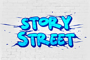 Grazy Street - Display Font, a Font by Fontcastle (Thumbnail 9 of 11)