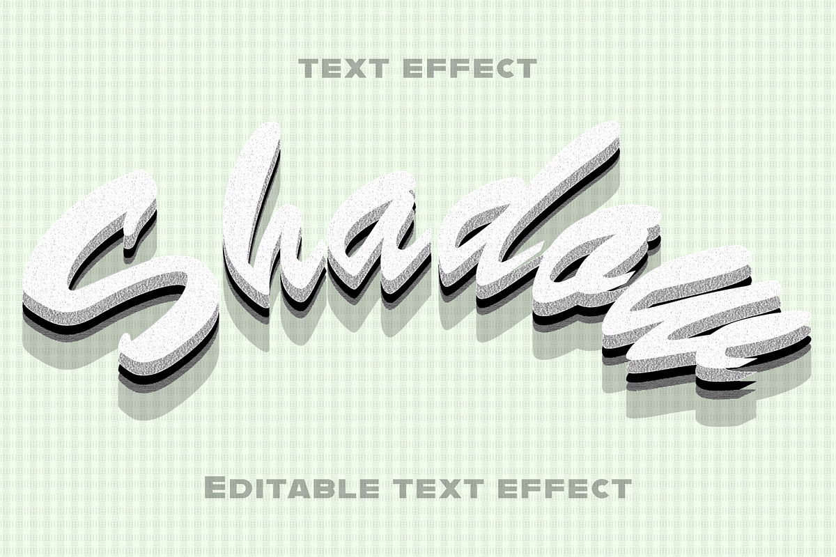 Shadow Text Effect, a Layer Style Add-On by CreativeShaper (Photo 1 of 2)