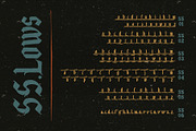 Salt Black Combat Blackletter Font, a Blackletter Font by alit design (Thumbnail 14 of 17)