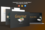 Cooking Google Slides Template, a Presentation Template by Flat Icons (Thumbnail 6 of 7)