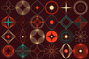Kinetismus - vector set, a Pattern Graphic by Deveze Art & Co (Thumbnail 8 of 10)