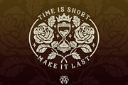 The Sand of Time And Rose, an Object Illustration by Krizvector Artwork Shop (Thumbnail 2 of 3)