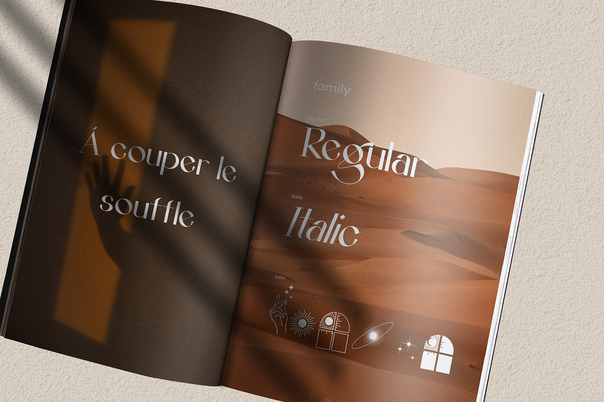 La Gagliane Classic Modern Font, a Sans Serif Font by Hishand Studio (Photo 4 of 12)