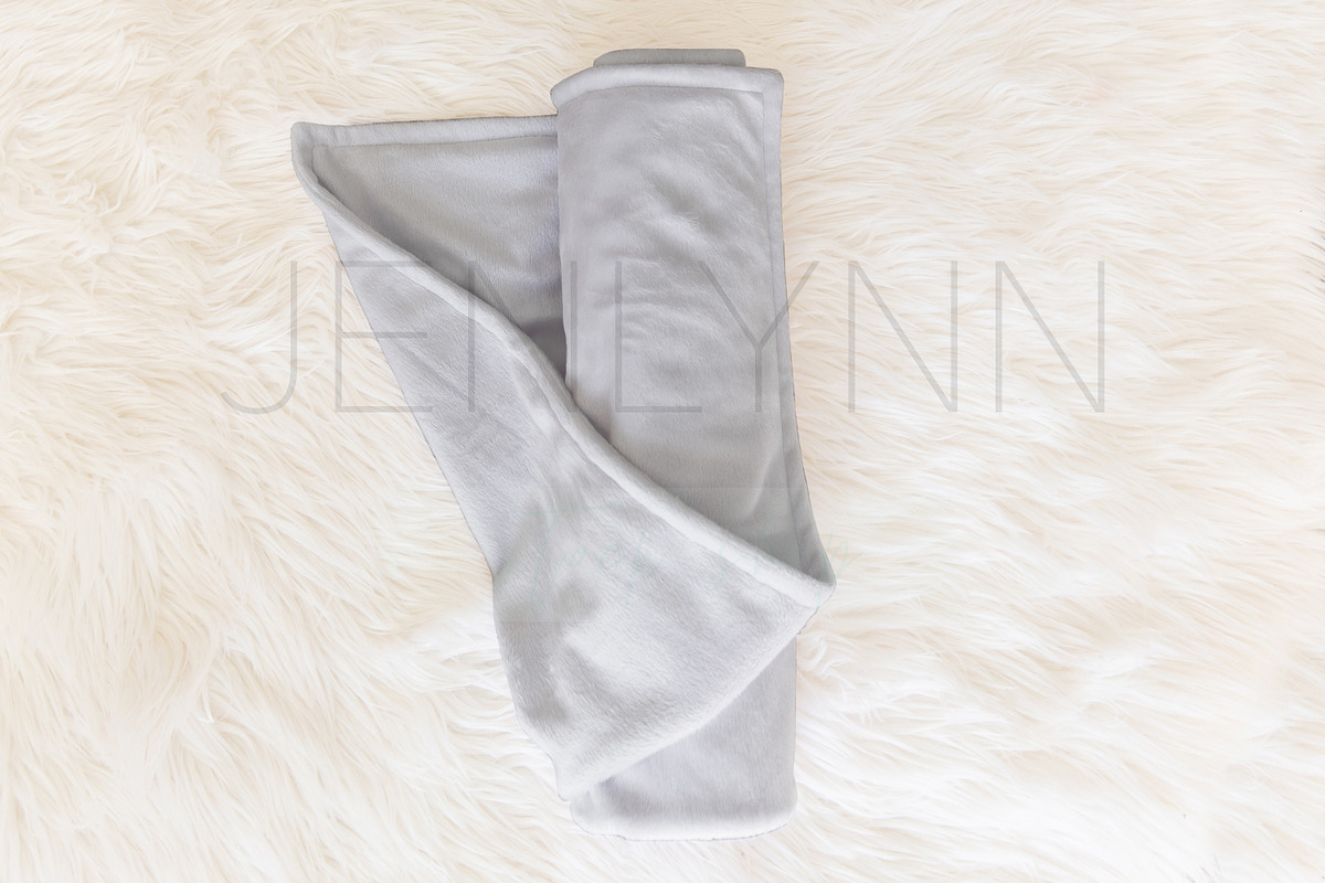 Rolled Minky Blanket Mockup #3, a Product Mockup by JENLYNN Stock Shop (Photo 6 of 6)
