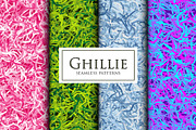 Ghillie suit seamless camouflage, a Pattern Graphic by ArchonDigitalShop (Thumbnail 9 of 10)