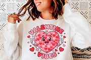 Valentine Vibes Png, Valentine’s Day, an Illustration by SinaCreation (Thumbnail 6 of 11)