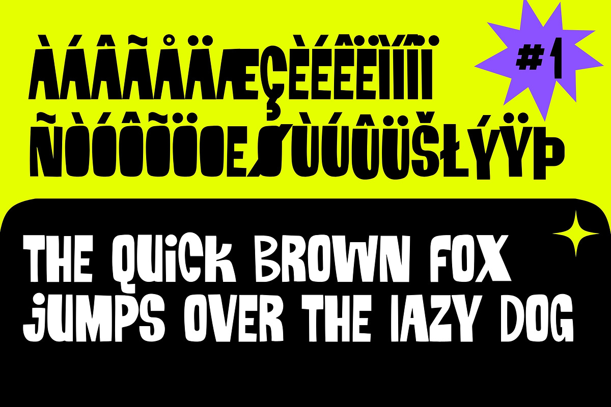 Crassly Capitals Display Font, a Symbol Font by dansdesign (Photo 4 of 9)