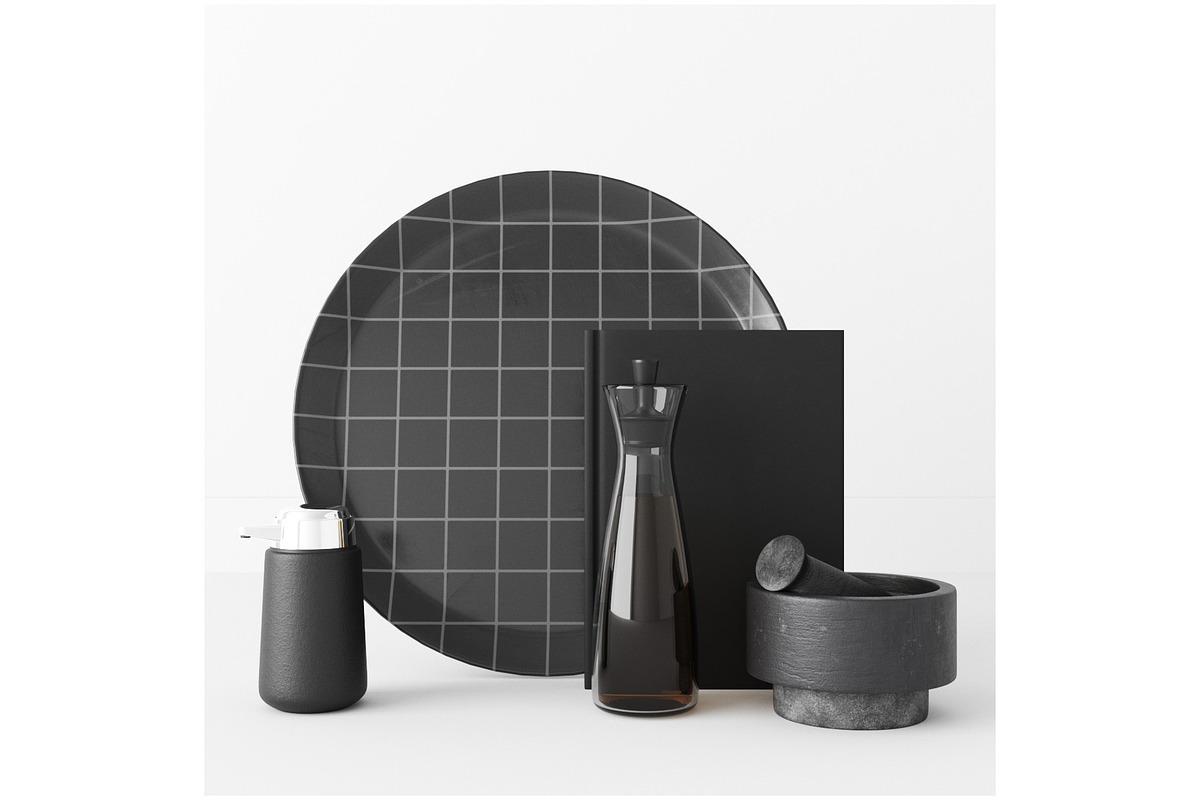 Kitchen Ethan Accessories, a Furniture 3D Model by 3DCargo (Photo 1 of 8)