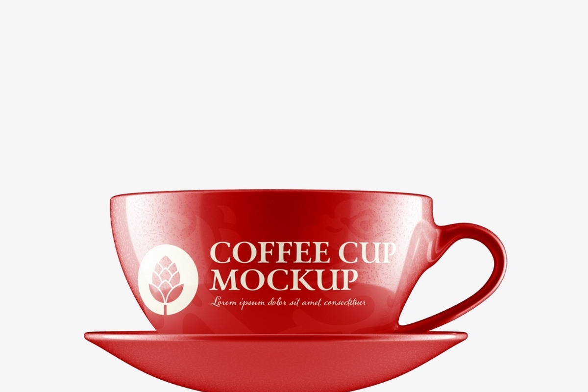 Coffee Cup Mockup, an Advertising Mockup by OneVectorStock (Photo 11 of 13)