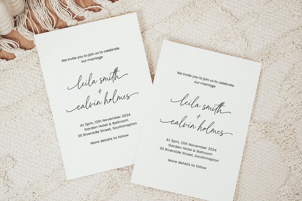 White Camellia Script Font, a Script Font by Seagulls Creative (Photo 7 of 12)