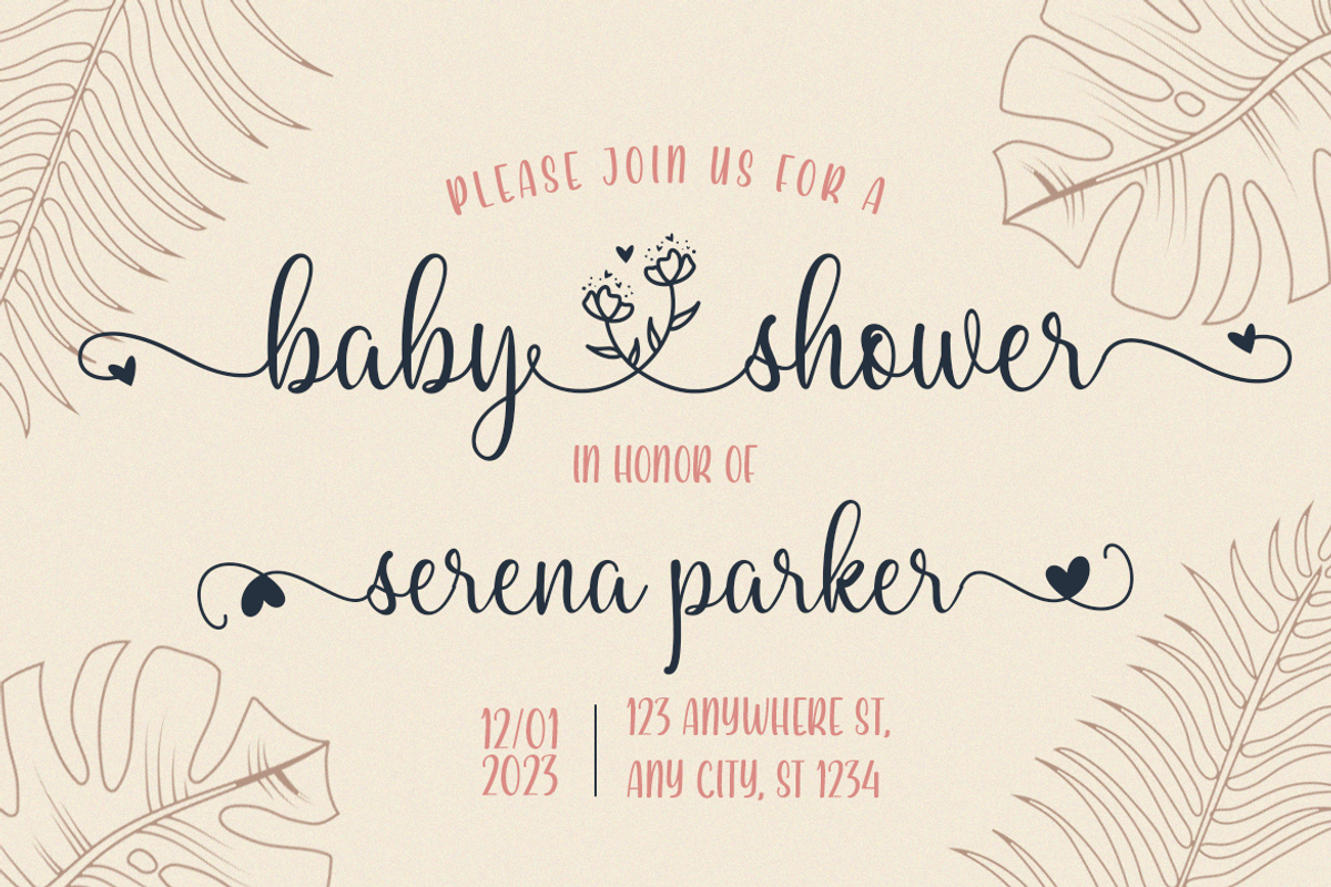 APOC - Sweetie Romance Font Duo, a Script Font by a Piece of Cake (Photo 9 of 19)