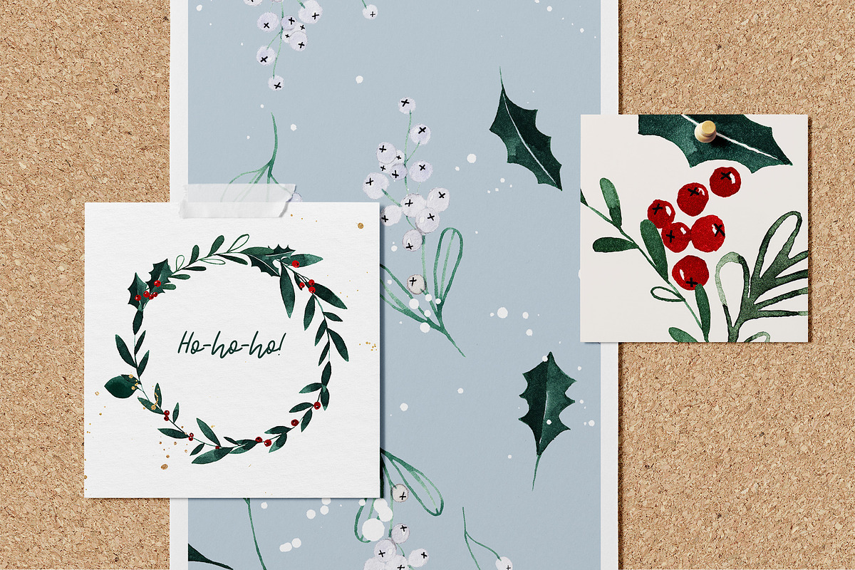 Crafty Christmas, Ink & Paper Set, an Illustration by January Bloom (Photo 9 of 9)