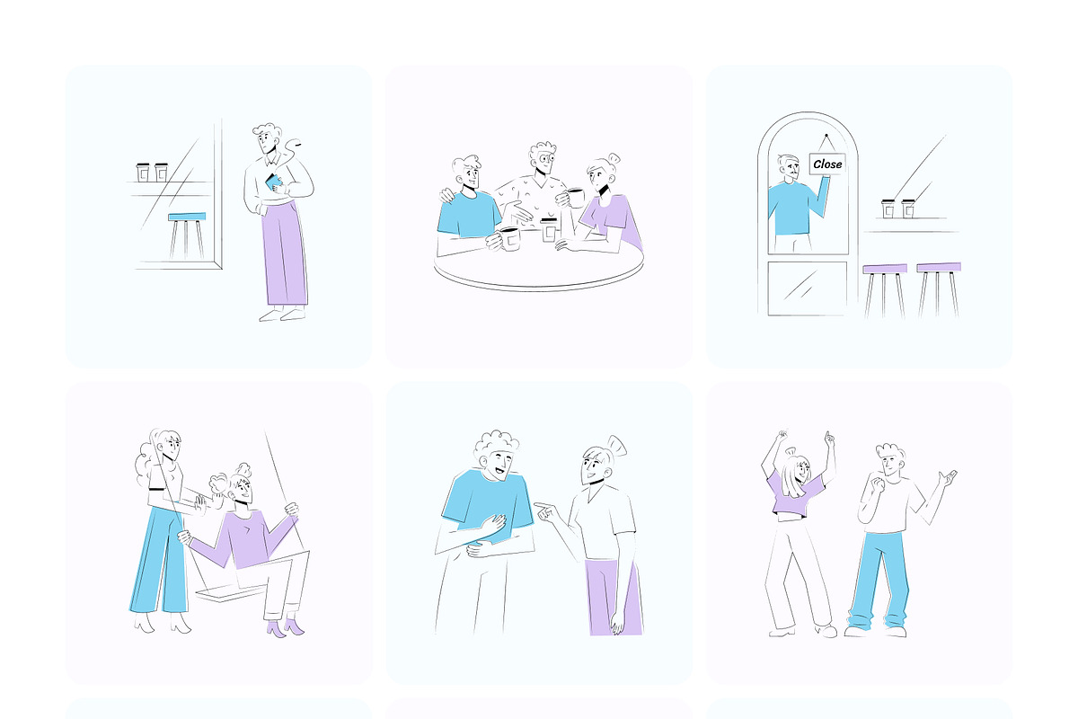 Social and Community Illustrations, a Person Illustration by Brickclay (Photo 9 of 13)