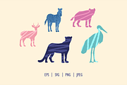 Animals Jungle, an Illustration by HunEyy (Thumbnail 3 of 8)