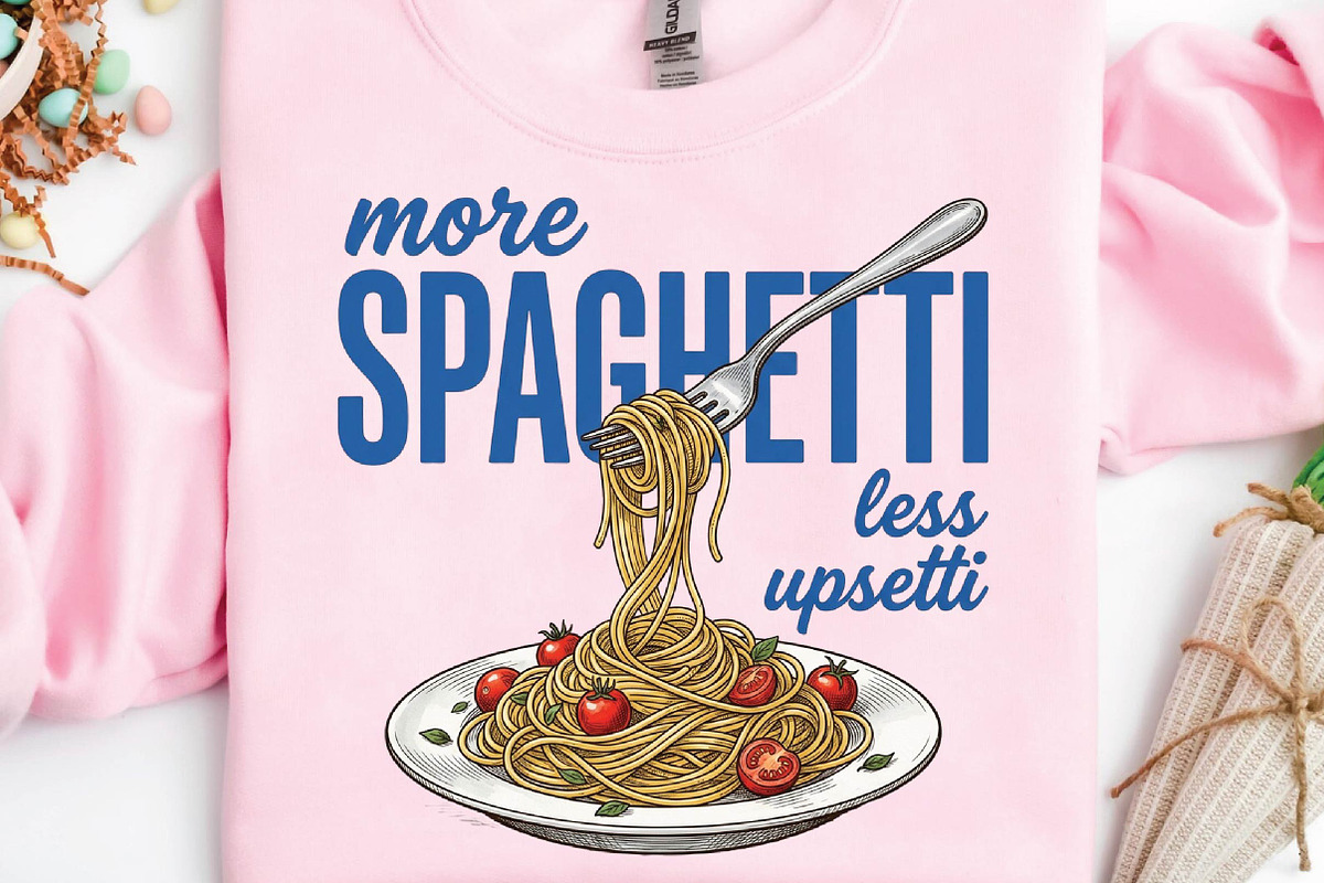 Summer Spaghetti Pasta Hand Drawn PN, an Illustration by DreamPrint404 (Photo 6 of 6)