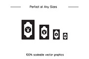 Yuan Cash Money Icons Set, a Finance Illustration by Designfour (Thumbnail 7 of 7)