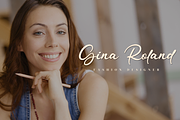 Andalugia Elegant Script Font, a Script Font by Basnistudio (Thumbnail 6 of 9)