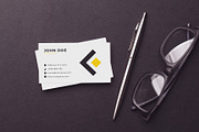 12 Business Card Mockup #1, a Print Template by Walentin (Thumbnail 7 of 13)