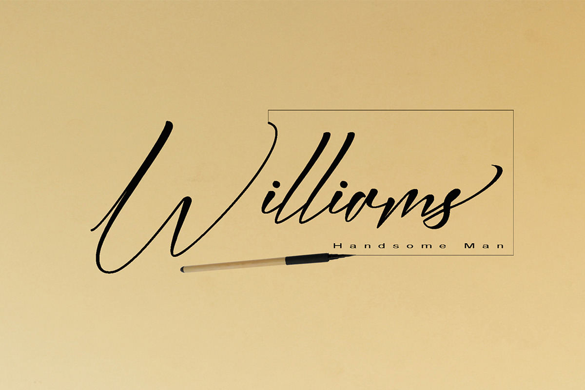 Knightley, a Script Font by PollemSt (Photo 4 of 9)