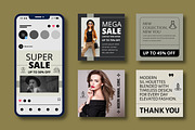 Fashion Sale Social Media Post, a Social Media Template by MightyDesign (Thumbnail 2 of 8)