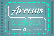 Arrow Stroke Brush for Affinity Apps, a Brush Add-On by Affinity Templates (Thumbnail 1 of 7)