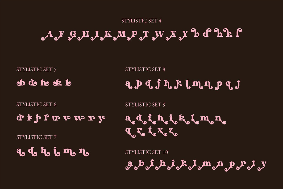 NCL Kerih Moady - Retro Groovy, a Serif Font by Enxyclo Studio (Photo 11 of 15)