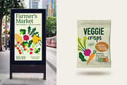 46 Vegetable Illustrations Pack, a Food Illustration by Strange Gaze Studios (Thumbnail 6 of 10)