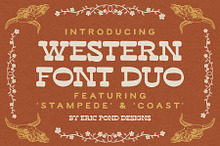 Western Font Duo